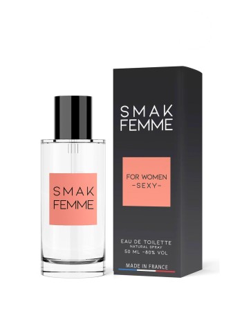 SMAK FEMME Eau de Toilette de Séduction pour Femme 50 ml - RUF