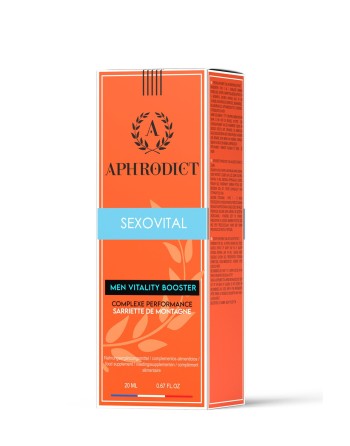 APHRODICT SEXOVITAL Complément Alimentaire complexe performance pour Homme 20 ml - RUF