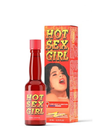 HOT SEX GIRL Complément Alimentaire pour le Bien-être Intime Féminin 20 ml - RUF