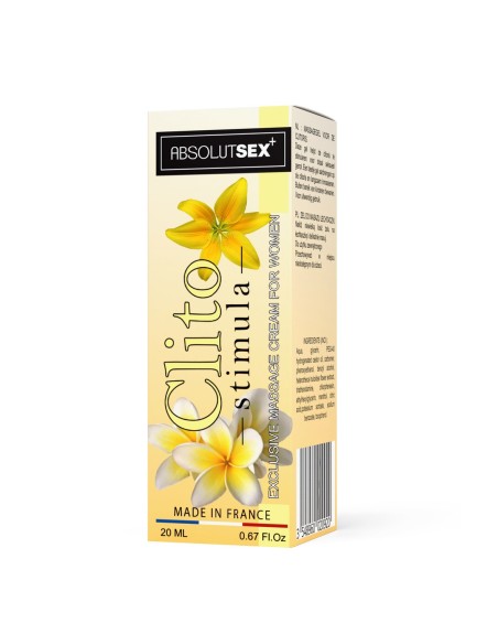 CLITO STIMULA Gel Orgasmique pour Femme 20 ml - RUF