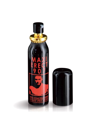 MAXI ERECT Spray Massage Pénis à l'Extrait de Piment de Cayenne 25 ml - RUF