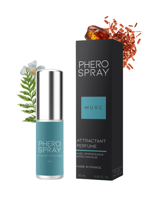 PHERO SPRAY Eau de Toilette de Séduction Mixte 15 ml - RUF