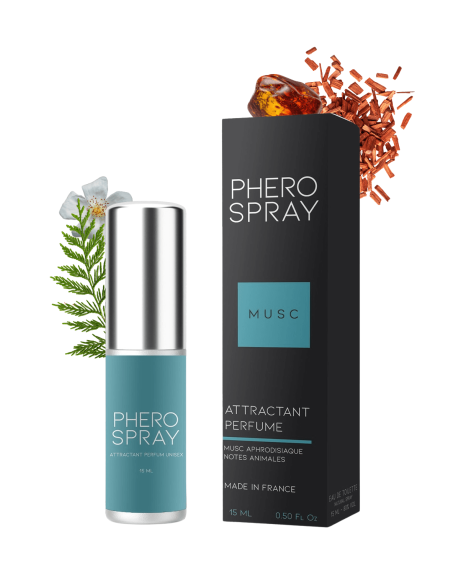 PHERO SPRAY Eau de Toilette de Séduction Mixte 15 ml - RUF