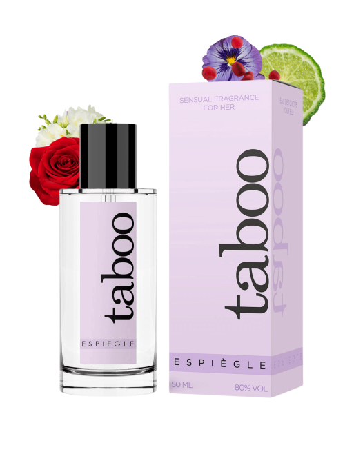 TABOO ESPIÈGLE Eau de Toilette de Séduction pour Femme 50 ml - RUF