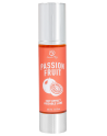 2 en 1 Lubrifiant et huile de massage fruit de la passion chauffant