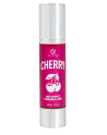 2 en 1 Lubrifiant et huile de massage cerise chauffant