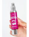 2 en 1 Lubrifiant et huile de massage cerise chauffant