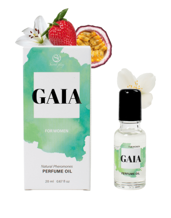 Huile parfumée Roll-on aux phéromones Gaia pour femme