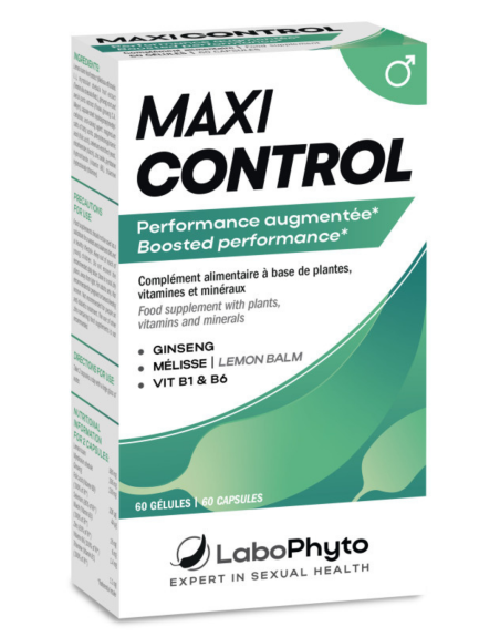 Endurance  équilibre sexuel masculin Maxicontrol 60 gélules