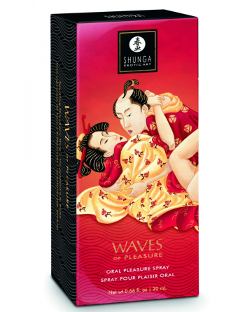 Spray pour plaisir oral saveur vin pétillant à la fraise 20 ml - Shunga