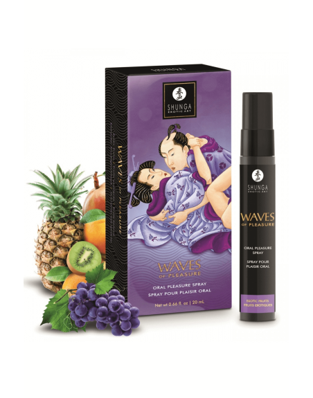 Spray pour plaisir oral saveur fruits exotiques 20 ml - Shunga