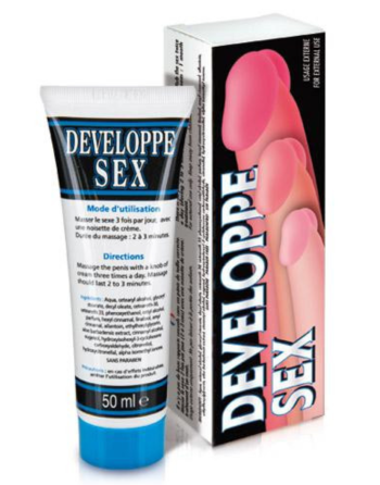 Crème Développe Sexe Stimulation Masculine 50 ml
