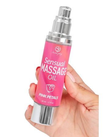 Huile de massage pétales de roses 50 ml Secret Play