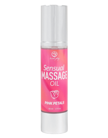 Huile de massage pétales de roses 50 ml Secret Play