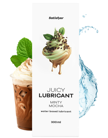 Lubrifiant à base d'eau Mochaccino mentholé 300 ml Satisfyer