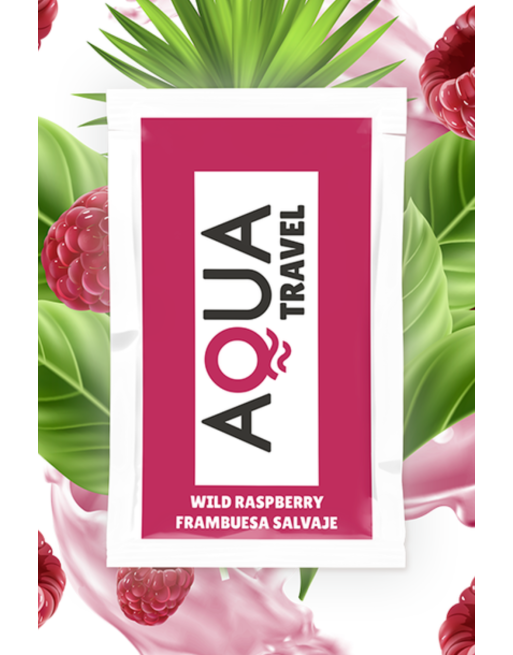 Dosette lubrifiant à base d'eau saveur framboise sauvage 6 ML 