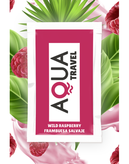 Dosette lubrifiant à base d'eau saveur framboise sauvage 6 ML 