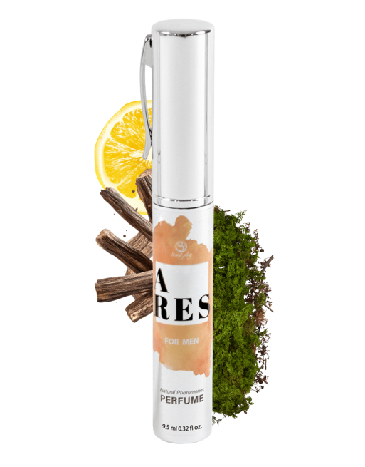Parfum aux phéromones pour homme ARES, format voyage 9.5 ml