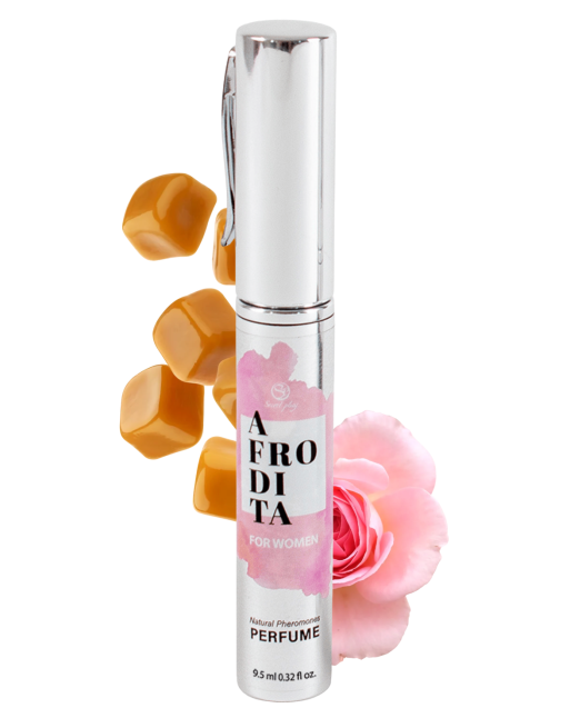 Parfum aux phéromones pour femme AFRODITA, format voyage 9.5 ml