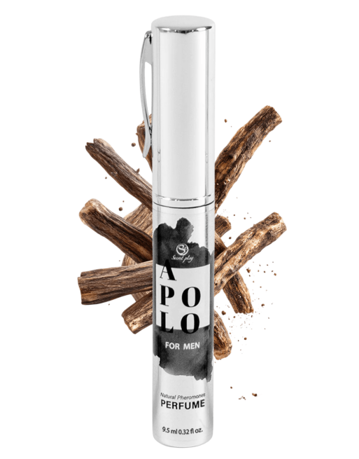 Parfum aux phéromones pour homme APOLO, format voyage 9.5 ml