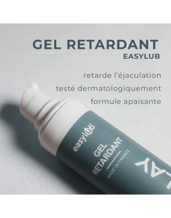 Gel retardant 30ml fabriqué en France 