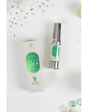 Baume stimulant chauffant pour clitoris Mojito 15ml