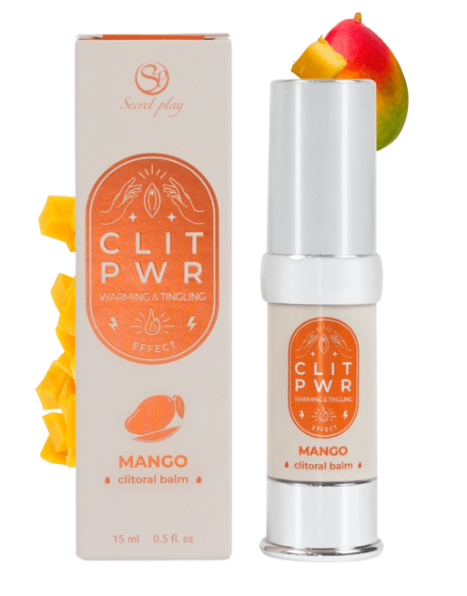 Baume stimulant chauffant pour clitoris Mangue 15ml