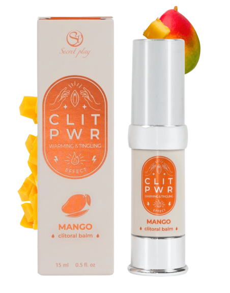 Baume stimulant chauffant pour clitoris Mangue 15ml
