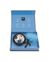 Mini Coffret poudre corporelle noix de coco et plumeau assorti
