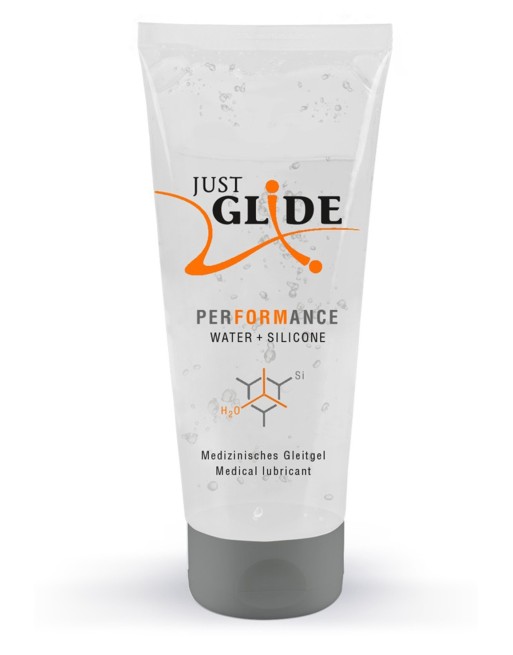 Gel lubrifiant PERFORMANCE à base d'eau et de silicone, végétalien 200ml 