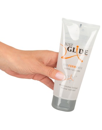 Gel lubrifiant PERFORMANCE à base d'eau et de silicone, végétalien 200ml 