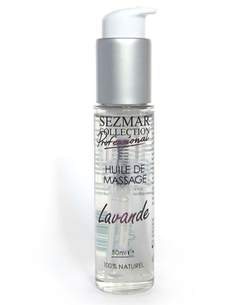 Huile de massage professionnelle Lavande 100% naturelle 50 ml 