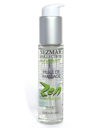 Huile de massage professionnelle ZEN 100% naturelle 50 ml 