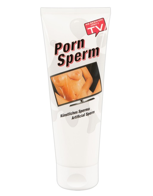 Gel lubrifiant à base d'eau imitation sperme 125 ml