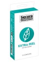 Préservatifs lubrifiés extra fin en latex x12 avec réservoir Extra Feel 53 mm