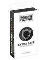 Préservatifs lubrifiés, plus épais, en latex x12 avec réservoir Extra Safe 53 mm