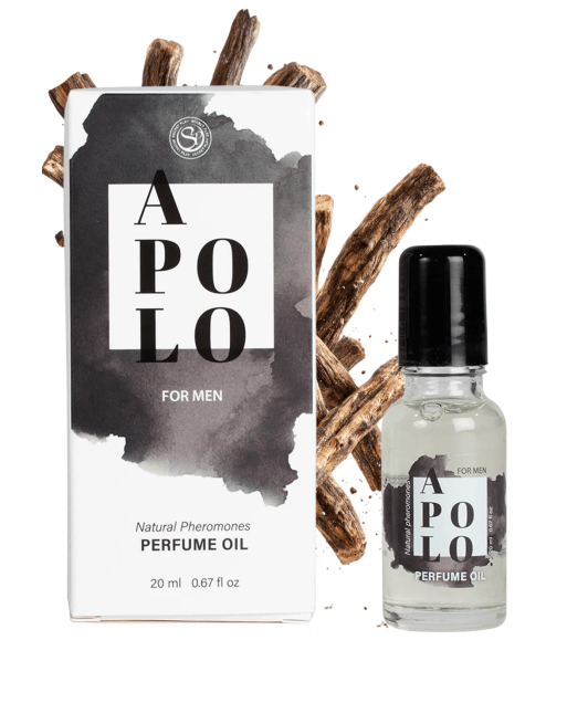 Huile parfumée Roll-on aux phéromones Apolo pour homme