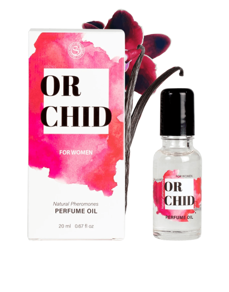 Huile parfumée Roll-on aux phéromones Orchid pour femme