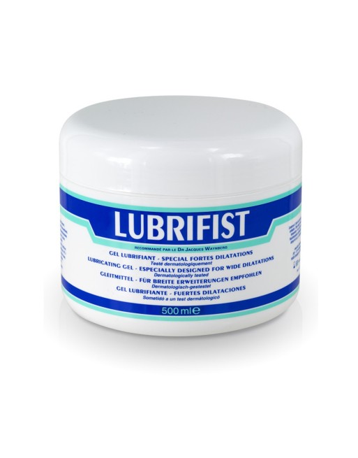 Lubrifiant à base d'eau renforcé spécial fist Lubrifist 500ml