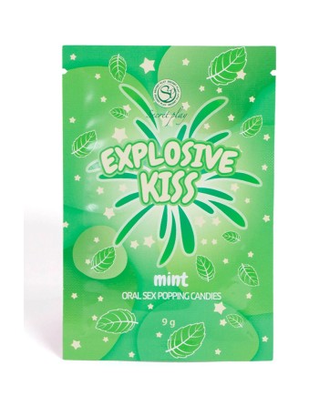 Bonbons pétillants à la menthe spécial sexe oral