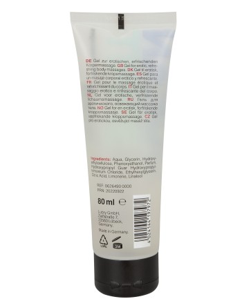 Gel de massage effet rafraichissant 