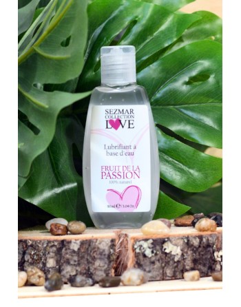 Lubrifiant à base d'eau 100% naturel Fruit de la passion 90ml 