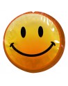 Préservatif lubrifié en latex smiley x 1 couleur aléatoire 54mm 