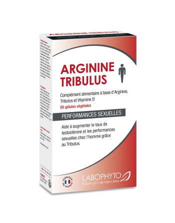 Arginine Tribulus performance sexuelle 60 gélules
