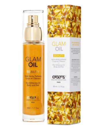 Huile sèche pailletée corps et cheveux 50ml