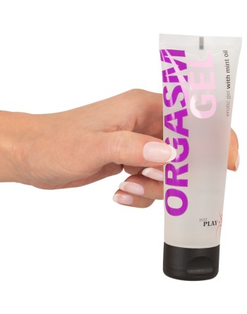 Gel intensifiant orgasme clitoridien à la menthe, végétalien 80 ml