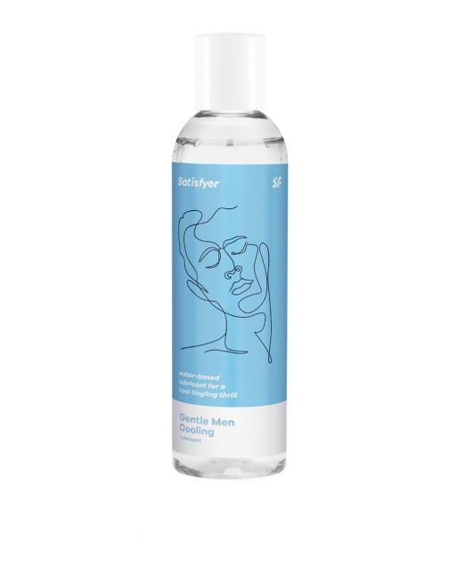 Lubrifiant effet fraicheur pour homme à base d'eau 300 ml Men Cooling Satisfyer