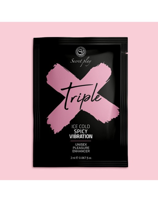 Dosette gel intensifiant de plaisir froid vibrant  2ml 