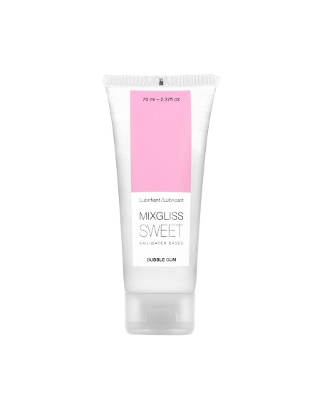 Lubrifiant Mixgliss eau Sweet Bubble Gum 70 ML 