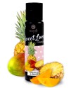 2 en 1 Gel de massage et lubrifiant ananas et mangue 100% comestible 